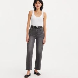 LEVI RIBCAGE STRAIGHT ANKLE DENIM NWT